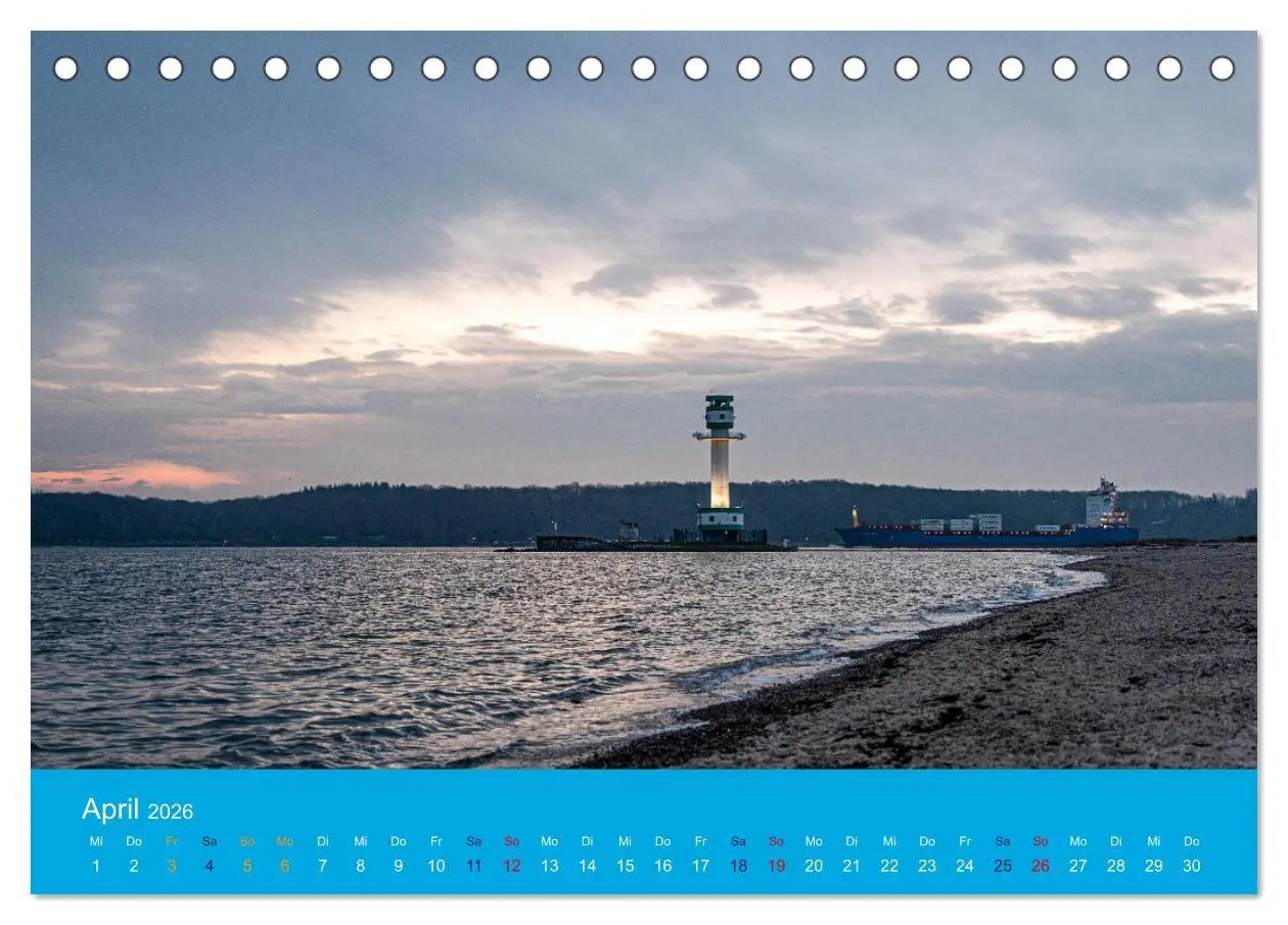 Bild: 9783457646991 | An der Kieler Förde (Tischkalender 2026 DIN A5 quer), CALVENDO...