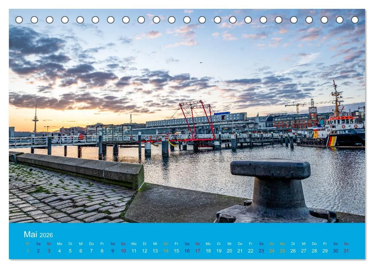 Bild: 9783457646991 | An der Kieler Förde (Tischkalender 2026 DIN A5 quer), CALVENDO...