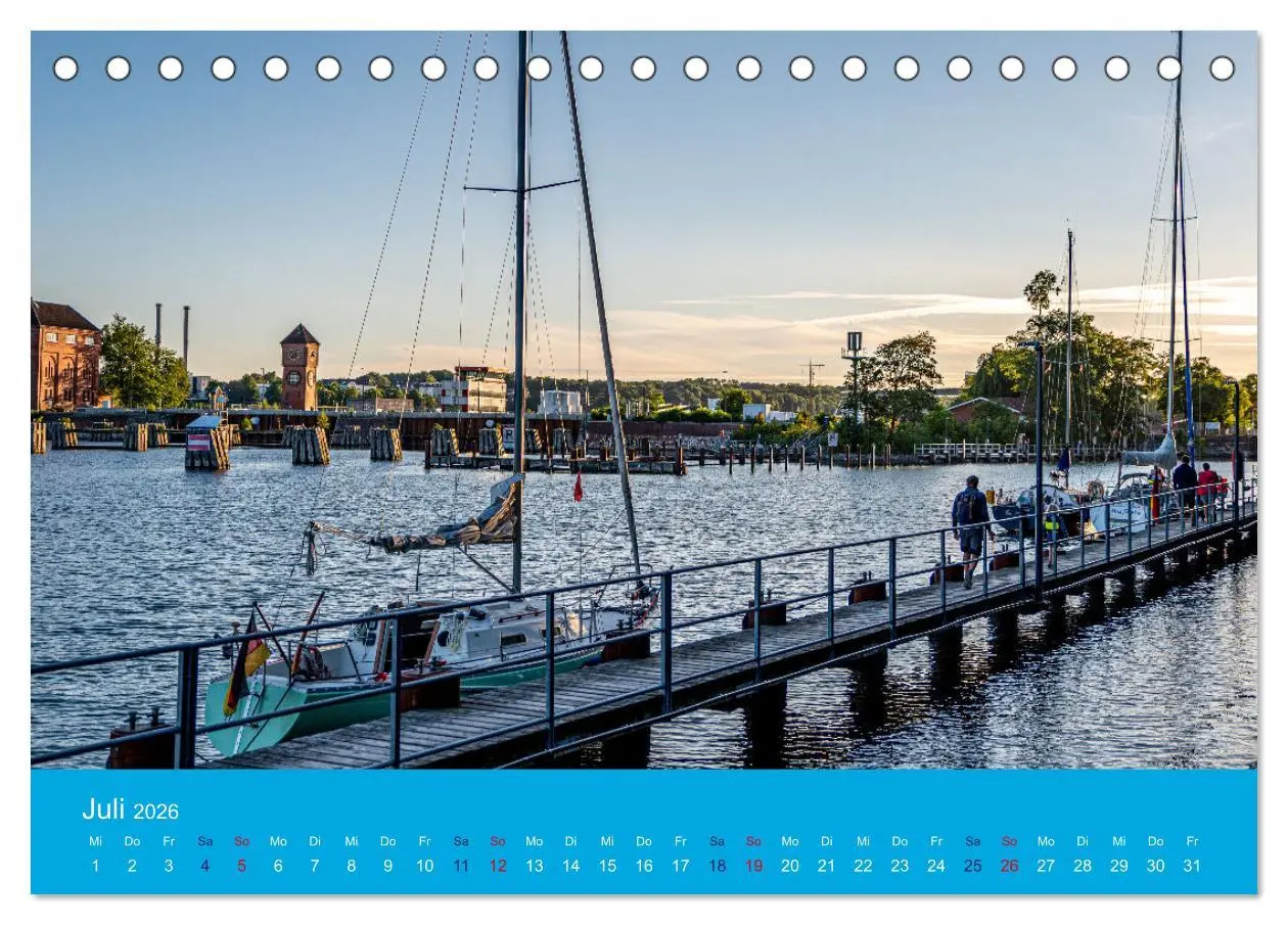 Bild: 9783457646991 | An der Kieler Förde (Tischkalender 2026 DIN A5 quer), CALVENDO...