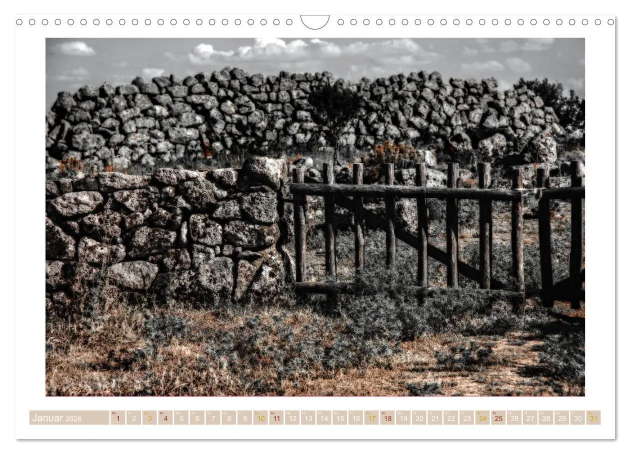 Bild: 9783457886991 | Sardinien Impressionen (Wandkalender 2026 DIN A3 quer), CALVENDO...