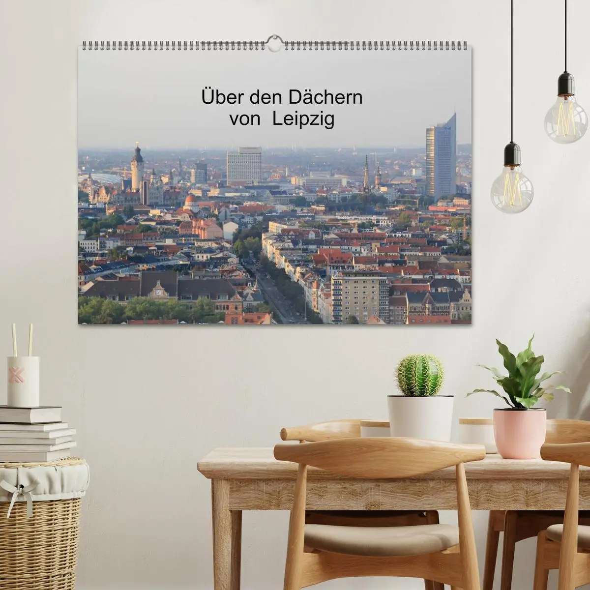 Bild: 9783516116991 | Über den Dächern von Leipzig (Wandkalender 2026 DIN A2 quer),...