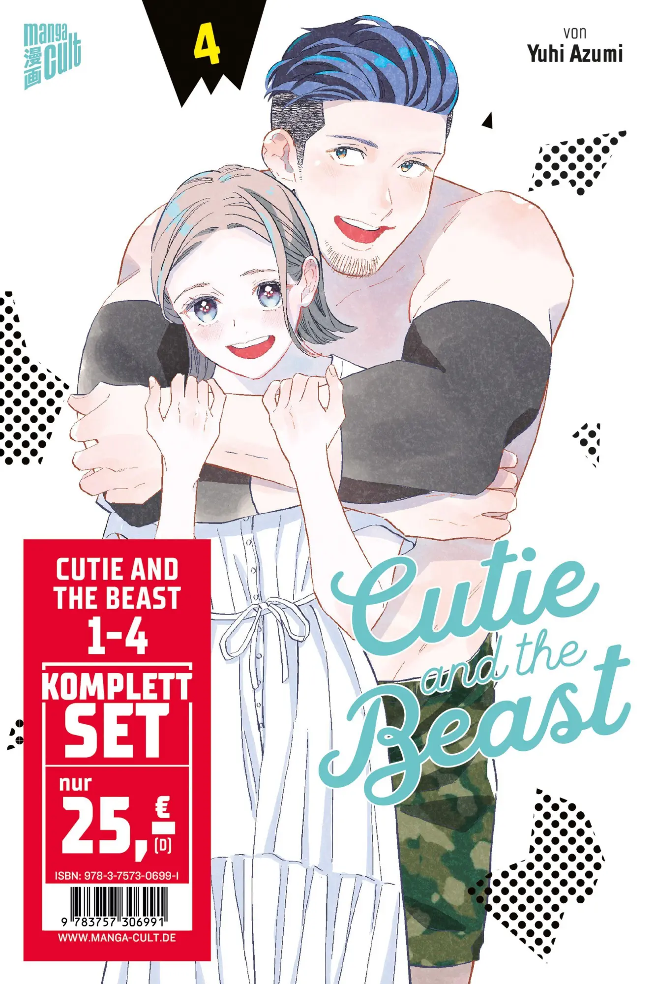 Cover: 9783757306991 | Cutie and the Beast Komplettset: Band 1 - 4 | Yuhi Azumi | Taschenbuch