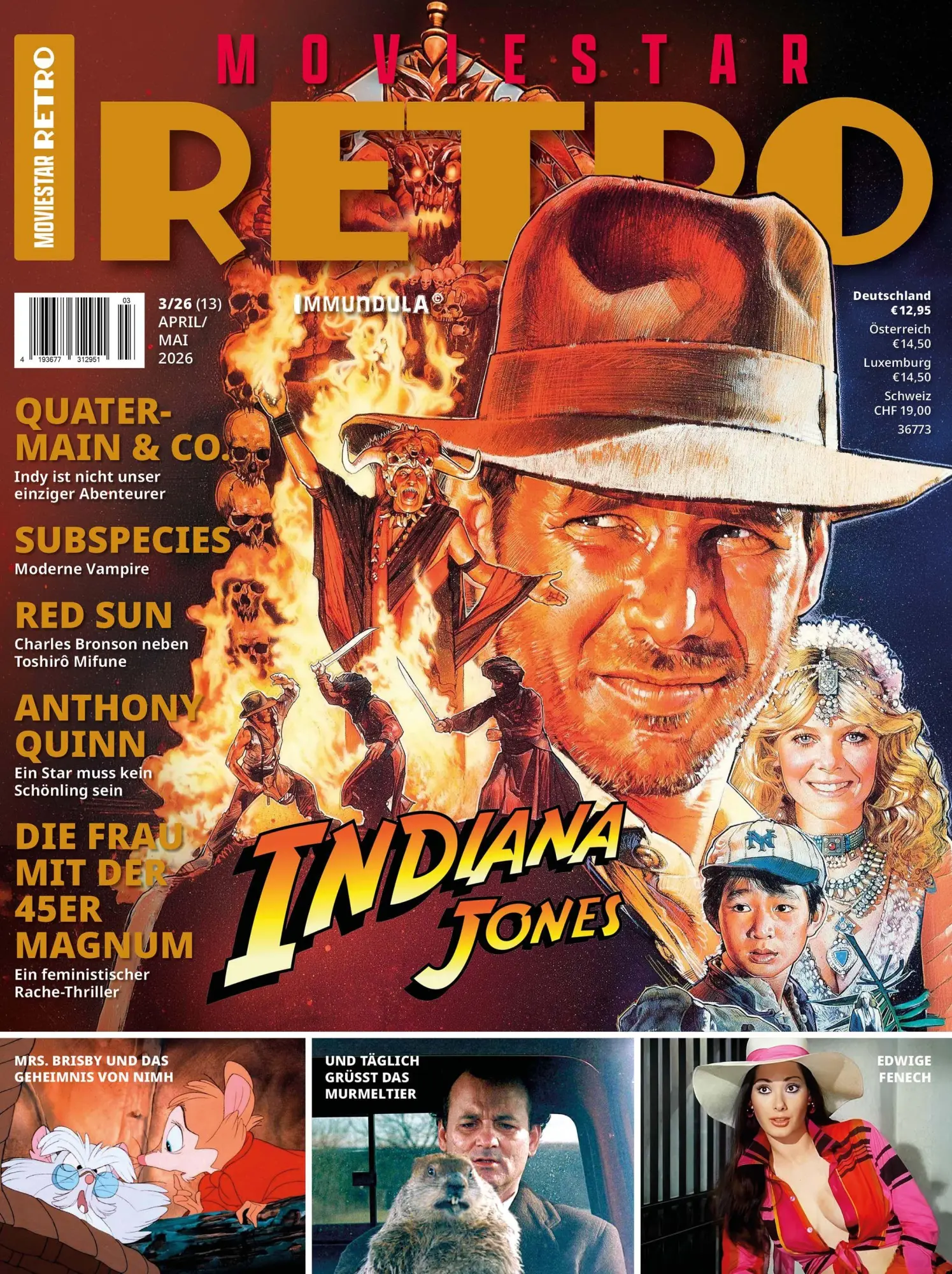 Cover: 9783959366991 | MOVIESTAR RETRO. Ausgabe April/Mai 2026 (013) | Björn Sülter (u. a.)