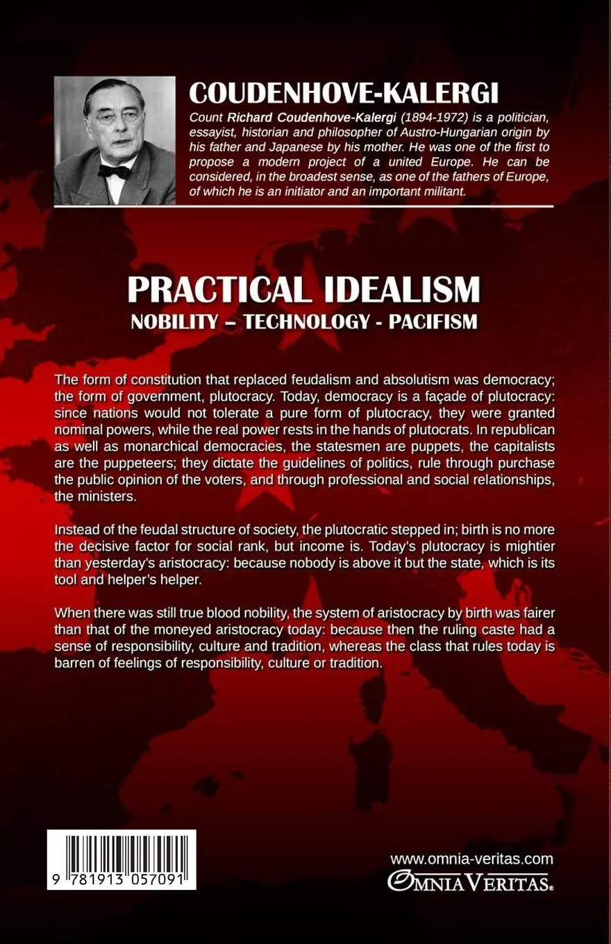 Rückseite: 9781913057091 | Practical Idealism | The Kalergi Plan to destroy European peoples