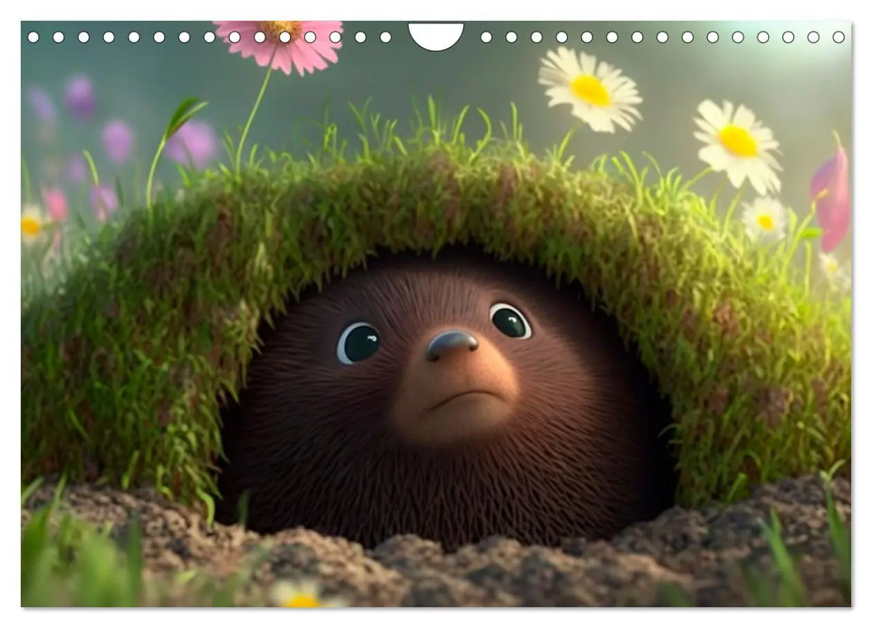 Bild: 9783457537091 | Maulwurf Mania Ein Jahr voller absurder Abenteuer (Wandkalender...
