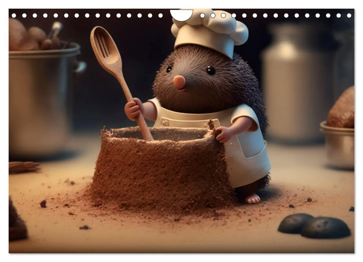 Bild: 9783457537091 | Maulwurf Mania Ein Jahr voller absurder Abenteuer (Wandkalender...