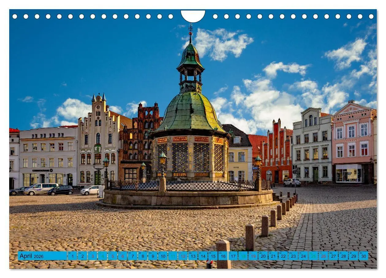 Bild: 9783457777091 | Hansestadt Wismar - Sehnsuchtsort (Wandkalender 2026 DIN A4 quer),...