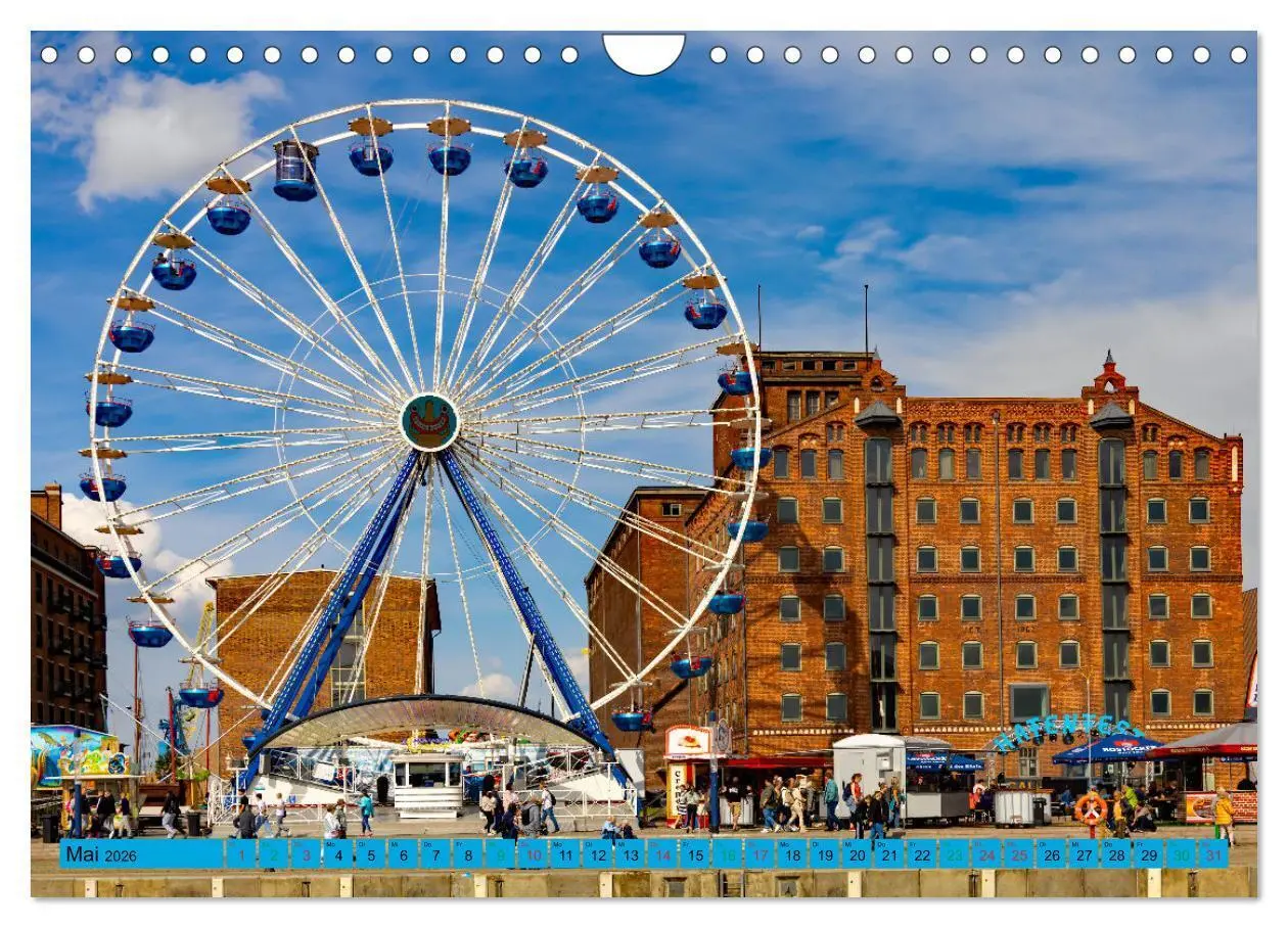 Bild: 9783457777091 | Hansestadt Wismar - Sehnsuchtsort (Wandkalender 2026 DIN A4 quer),...