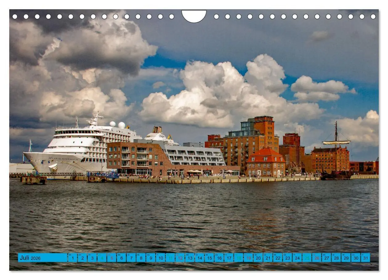 Bild: 9783457777091 | Hansestadt Wismar - Sehnsuchtsort (Wandkalender 2026 DIN A4 quer),...
