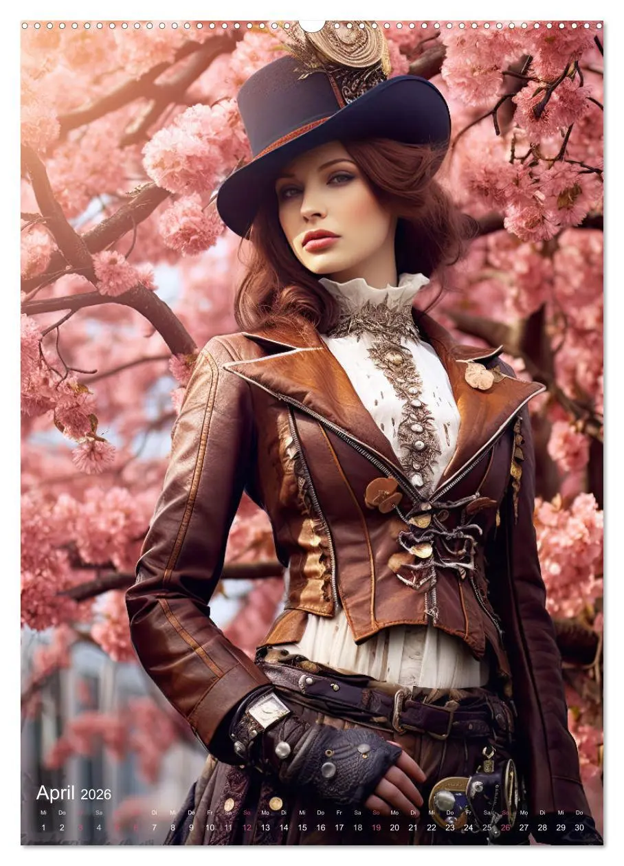 Bild: 9783516317091 | Steampunk Ladies (hochwertiger Premium Wandkalender 2026 DIN A2...