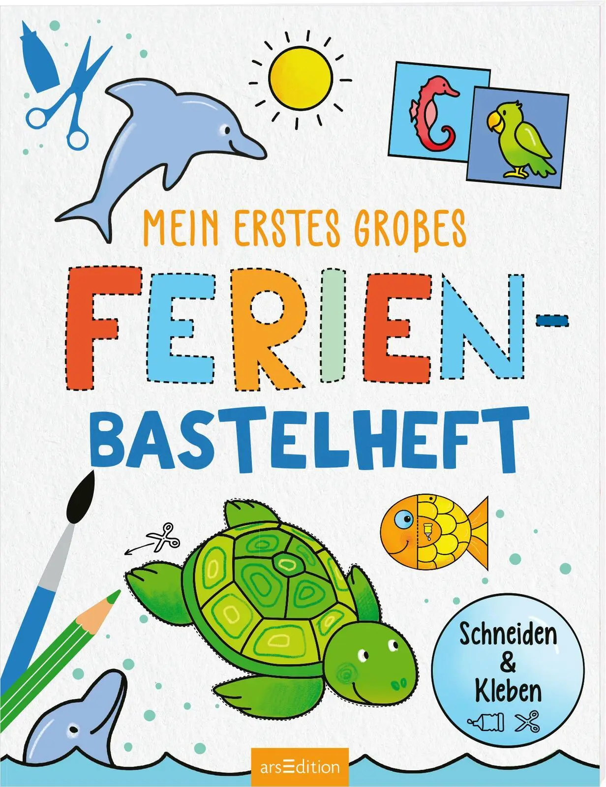 Cover: 9783845857091 | Mein erstes großes Ferien-Bastelheft | Schneiden &amp; Kleben | Buch