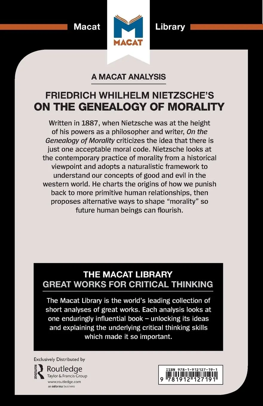 Rückseite: 9781912127191 | An Analysis of Friedrich Nietzsche's On the Genealogy of Morality