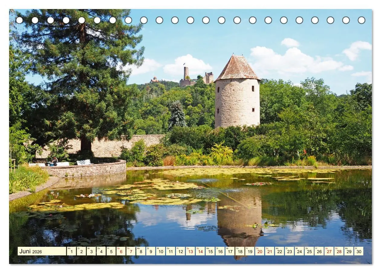 Bild: 9783457387191 | Weinheim im Laufe der Jahreszeiten (Tischkalender 2026 DIN A5...
