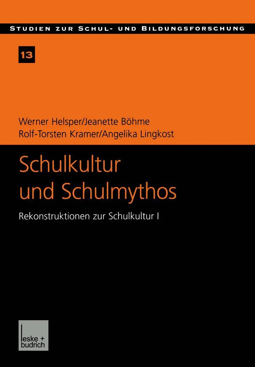 Cover: 9783810027191 | Schulkultur und Schulmythos | Werner Helsper (u. a.) | Taschenbuch