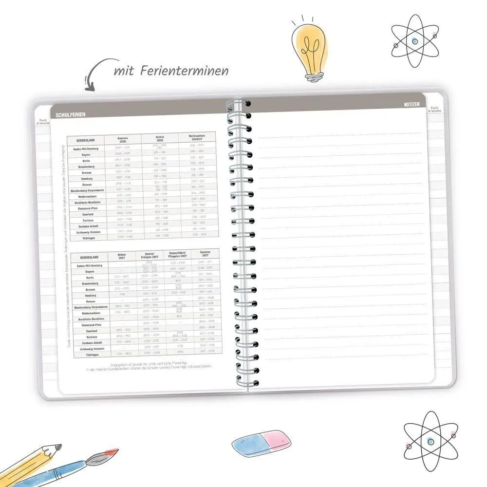 Bild: 9783988027191 | TRÖTSCH - Gymnasialplaner Dark 26/27 | Trötsch Verlag GmbH &amp; Co. KG