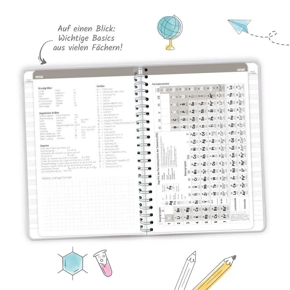 Bild: 9783988027191 | TRÖTSCH - Gymnasialplaner Dark 26/27 | Trötsch Verlag GmbH &amp; Co. KG