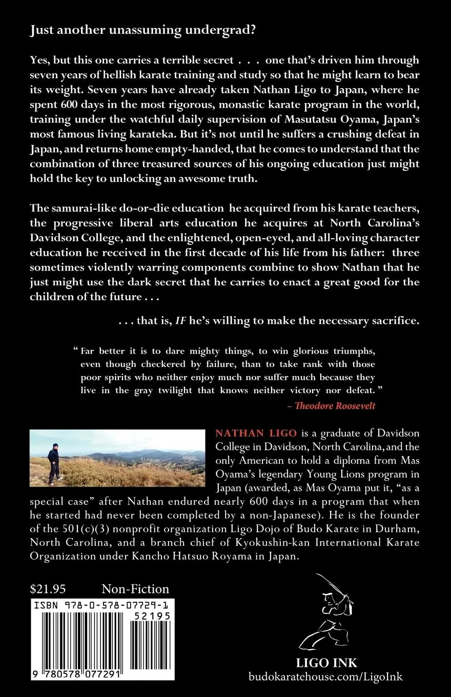 Rückseite: 9780578077291 | Mightier Than the Sword | A Kyokushin Karate Coming of Age Story