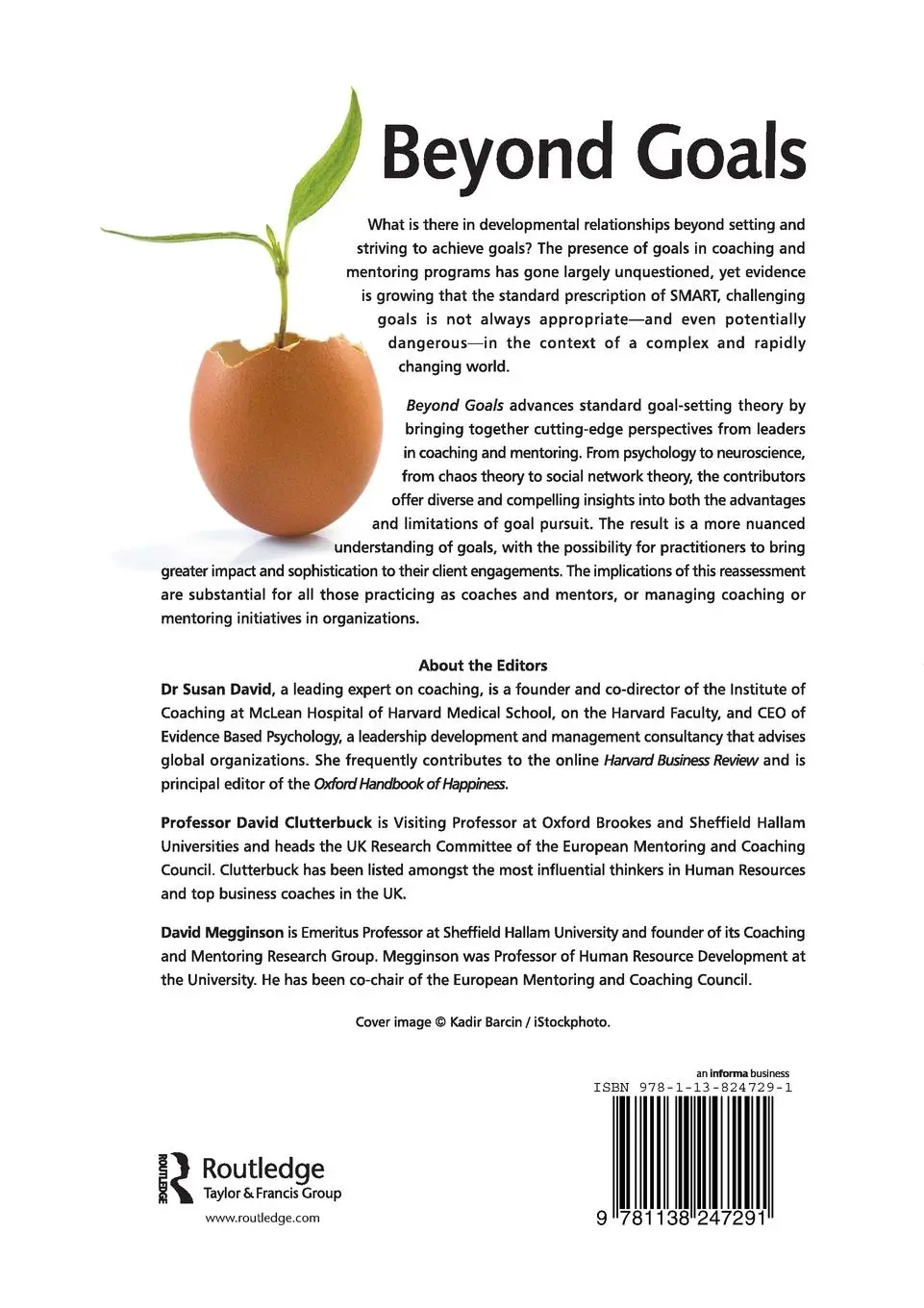 Rückseite: 9781138247291 | Beyond Goals | Effective Strategies for Coaching and Mentoring | David