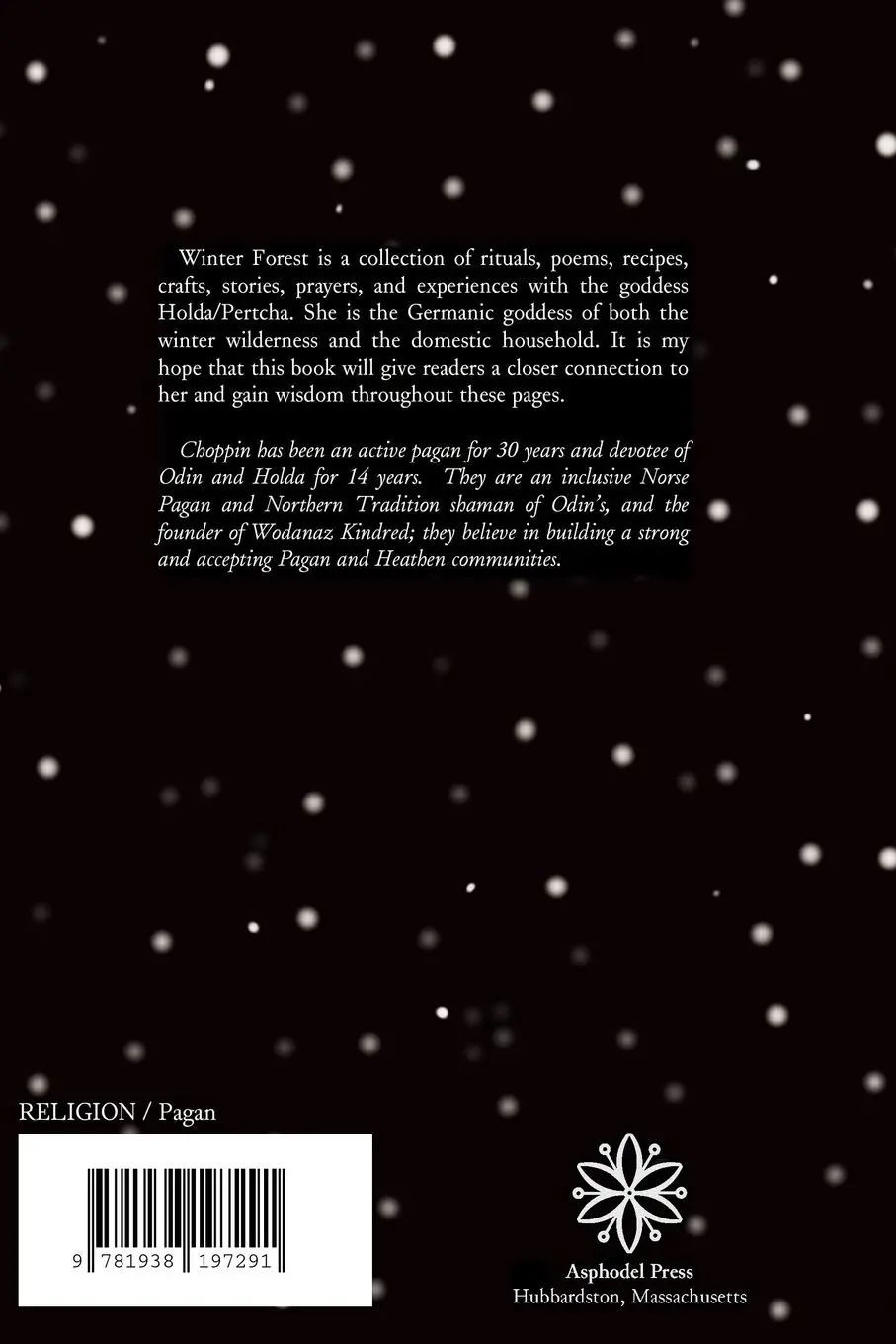 Rückseite: 9781938197291 | Winter Forest | A Devotional for Holda | Heather Rohan Choppin | Buch