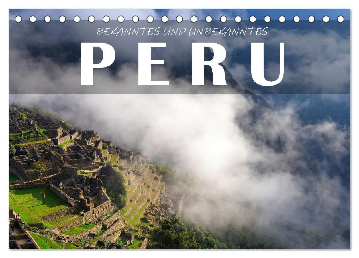 Cover: 9783457377291 | Bekanntes und Unbekanntes Peru (Tischkalender 2026 DIN A5 quer),...