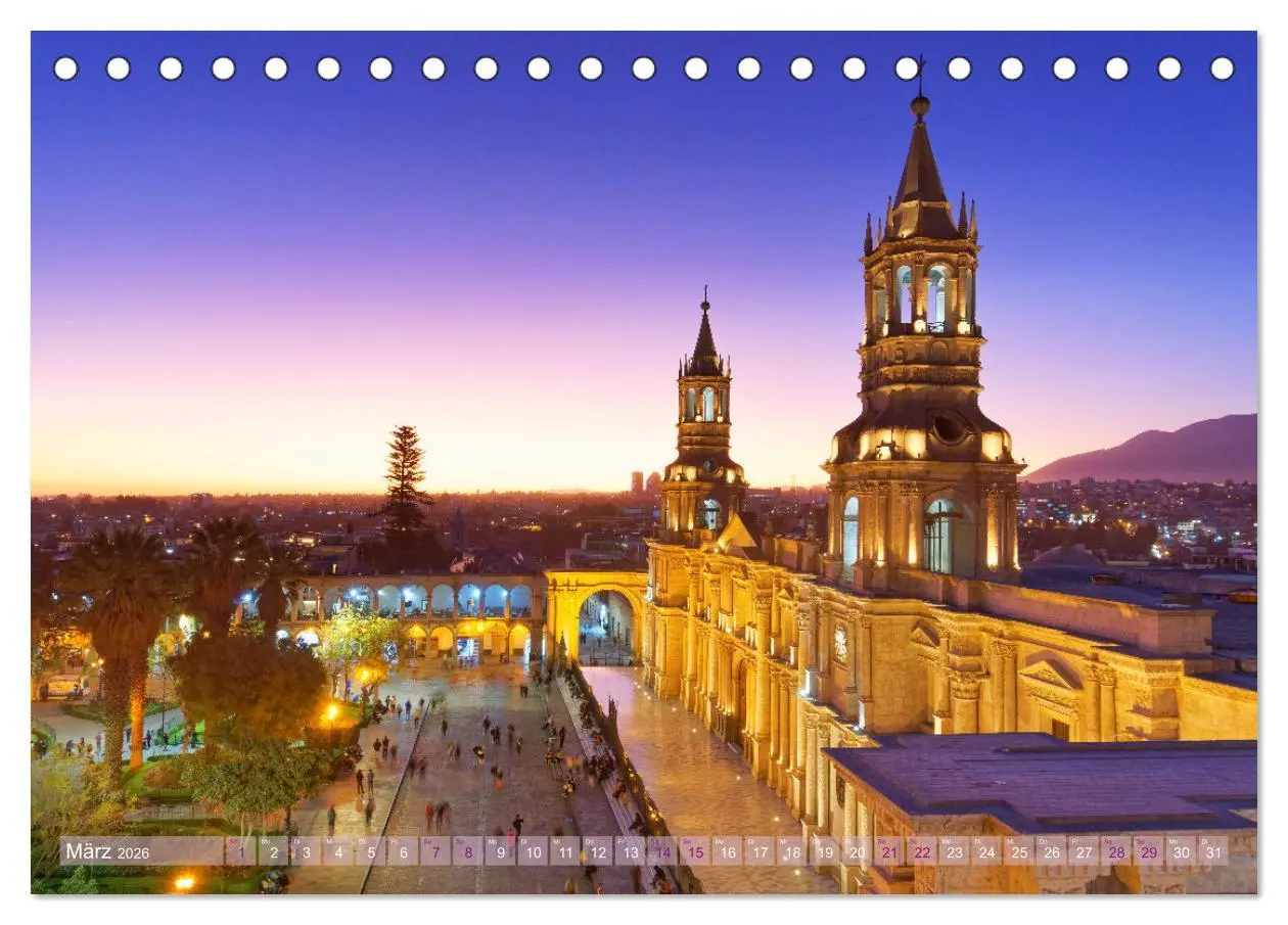 Bild: 9783457377291 | Bekanntes und Unbekanntes Peru (Tischkalender 2026 DIN A5 quer),...