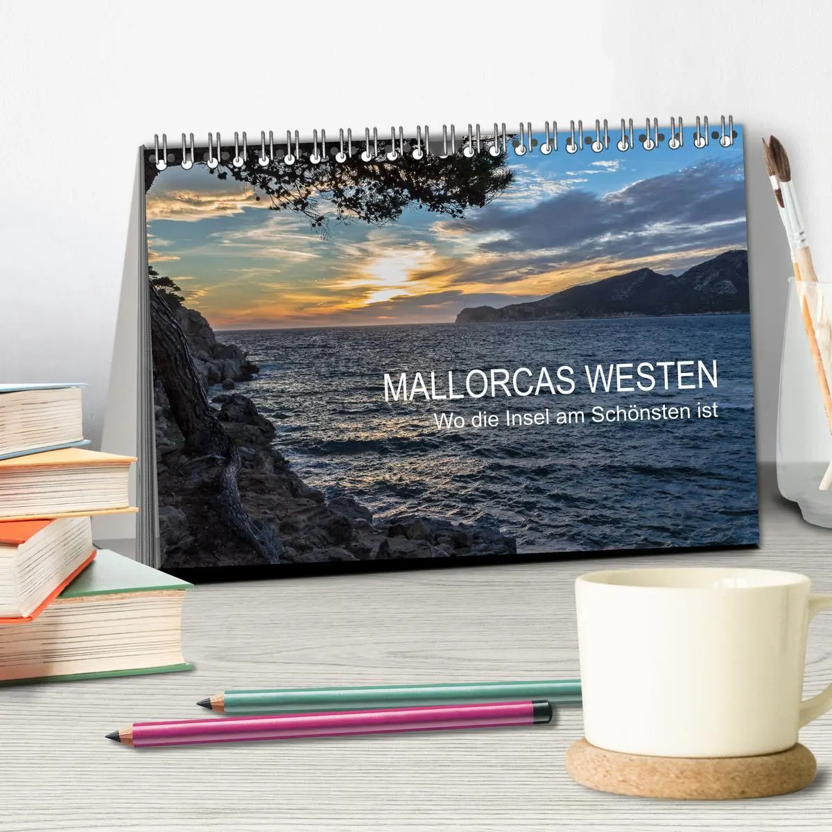 Bild: 9783457757291 | Mallorcas Westen (Tischkalender 2026 DIN A5 quer), CALVENDO...