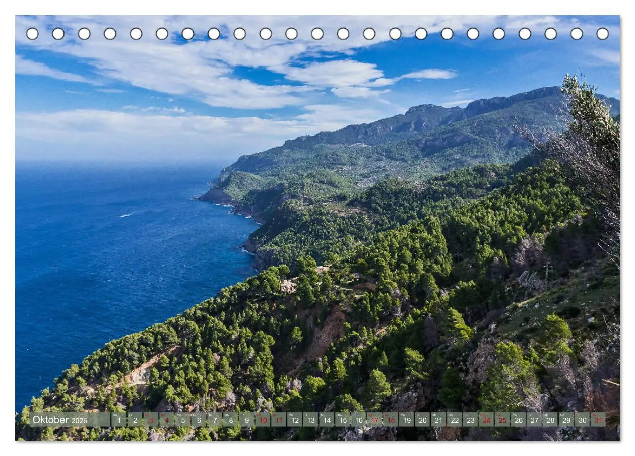 Bild: 9783457757291 | Mallorcas Westen (Tischkalender 2026 DIN A5 quer), CALVENDO...
