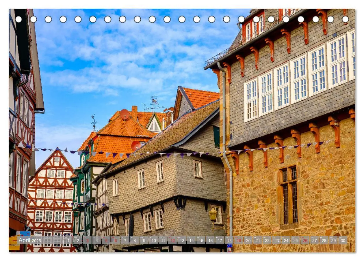 Bild: 9783516087291 | Ein Blick auf Fritzlar (Tischkalender 2026 DIN A5 quer), CALVENDO...