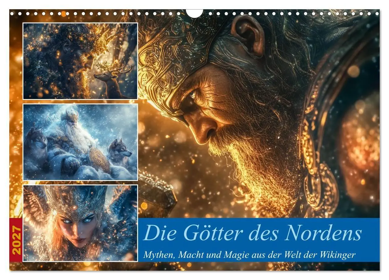 Cover: 9783516777291 | Die Götter des Nordens (Wandkalender 2027 DIN A3 quer), CALVENDO...
