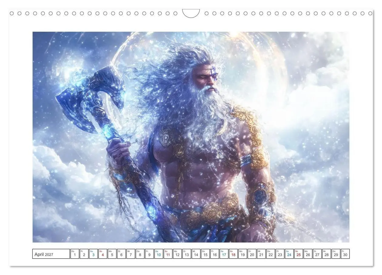 Bild: 9783516777291 | Die Götter des Nordens (Wandkalender 2027 DIN A3 quer), CALVENDO...