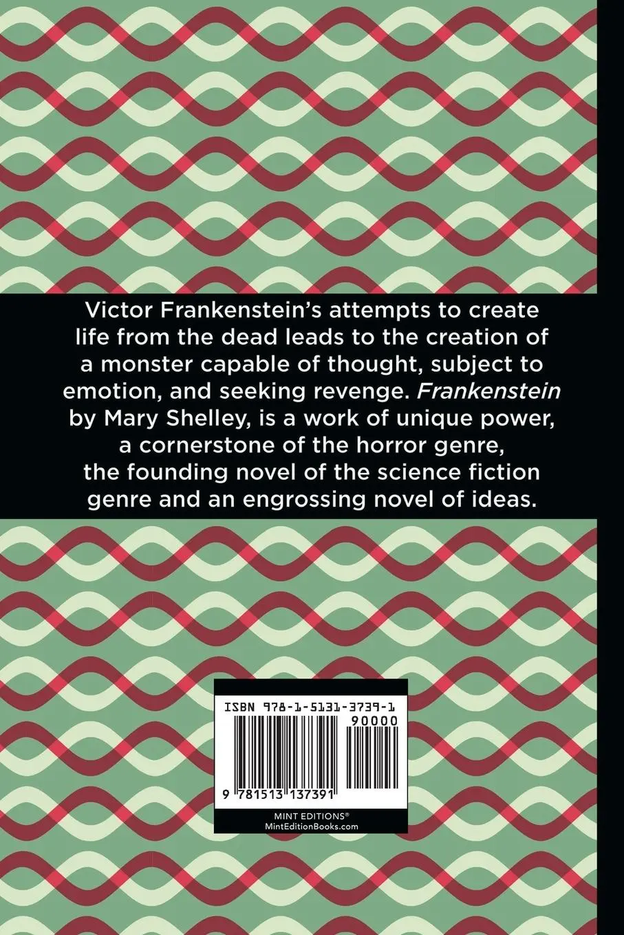 Rückseite: 9781513137391 | Frankenstein | Large Print Edition | Mary Shelley | Taschenbuch | 2022