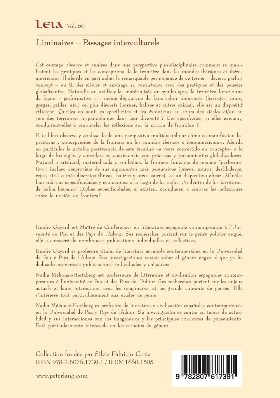 Rückseite: 9782807617391 | Frontières dans le monde ibérique et ibéro-américain Fronteras en...