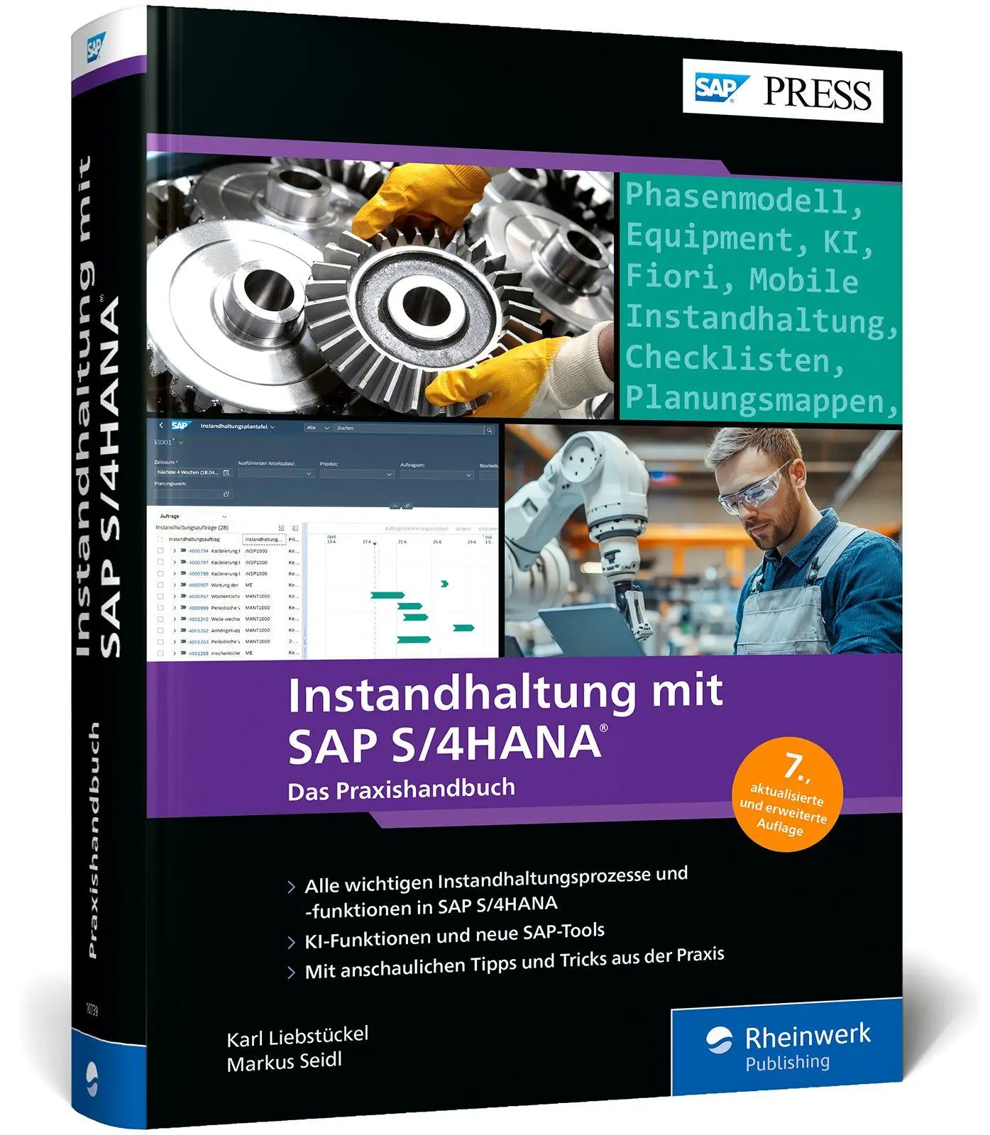 Cover: 9783367107391 | Instandhaltung mit SAP S/4HANA | Karl Liebstückel (u. a.) | Buch