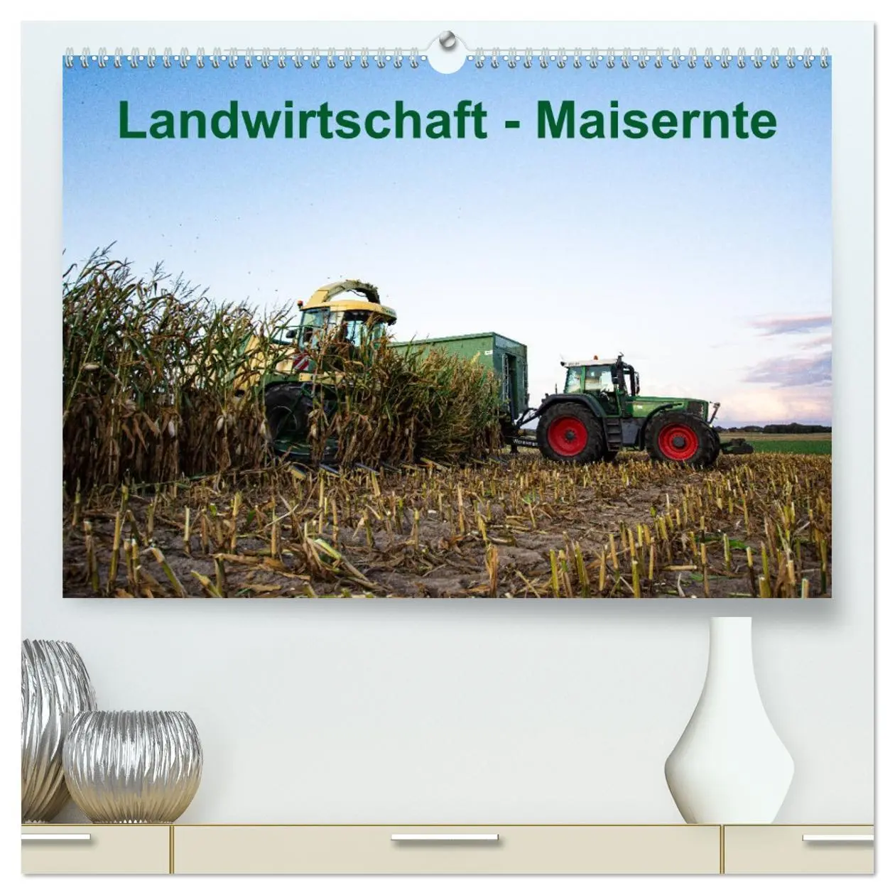Cover: 9783457677391 | Landwirtschaft - Maisernte (hochwertiger Premium Wandkalender 2026...