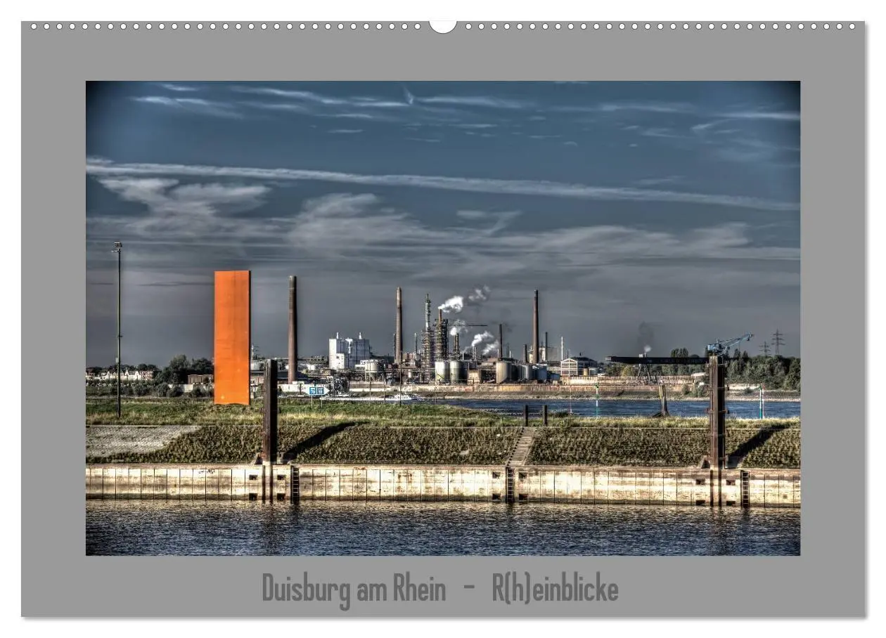 Cover: 9783457987391 | Duisburg am Rhein - R(h)einblicke (Wandkalender 2026 DIN A2 quer),...