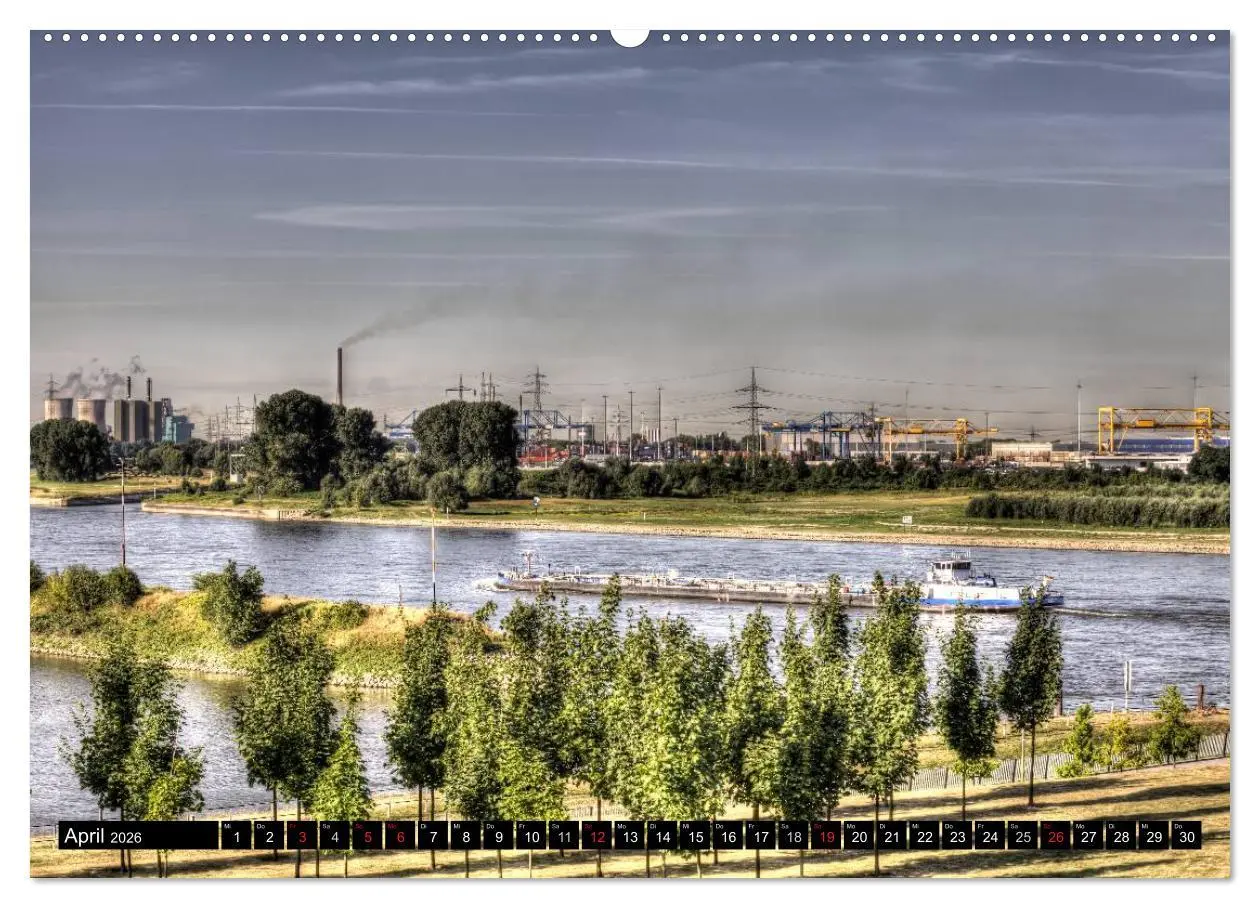 Bild: 9783457987391 | Duisburg am Rhein - R(h)einblicke (Wandkalender 2026 DIN A2 quer),...