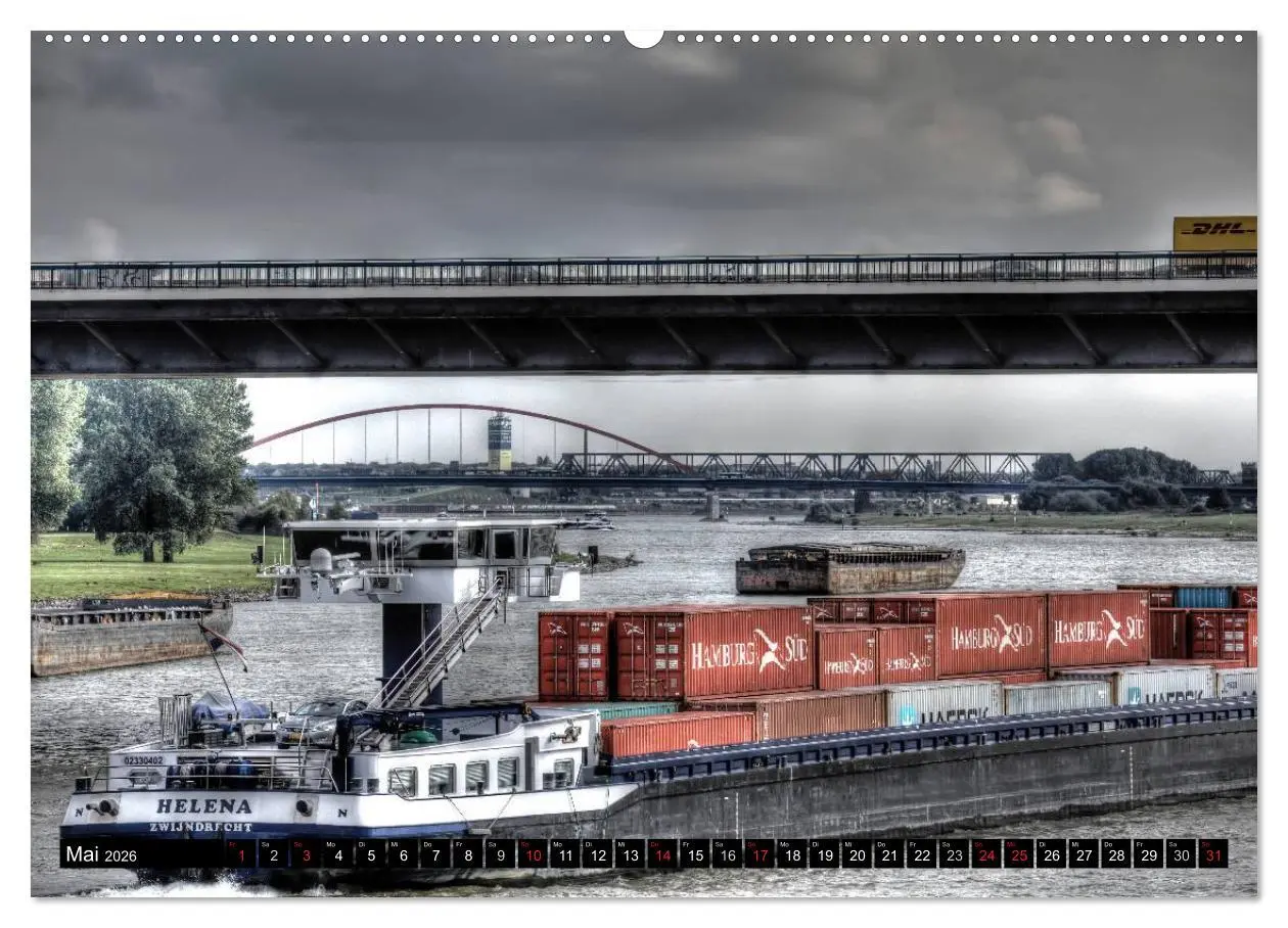 Bild: 9783457987391 | Duisburg am Rhein - R(h)einblicke (Wandkalender 2026 DIN A2 quer),...