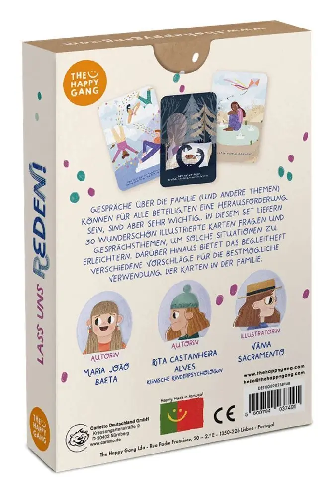 Bild: 5600704037491 | THE HAPPY GANG - Mutmachkarten Lass uns Reden! | Spiel | 3103749