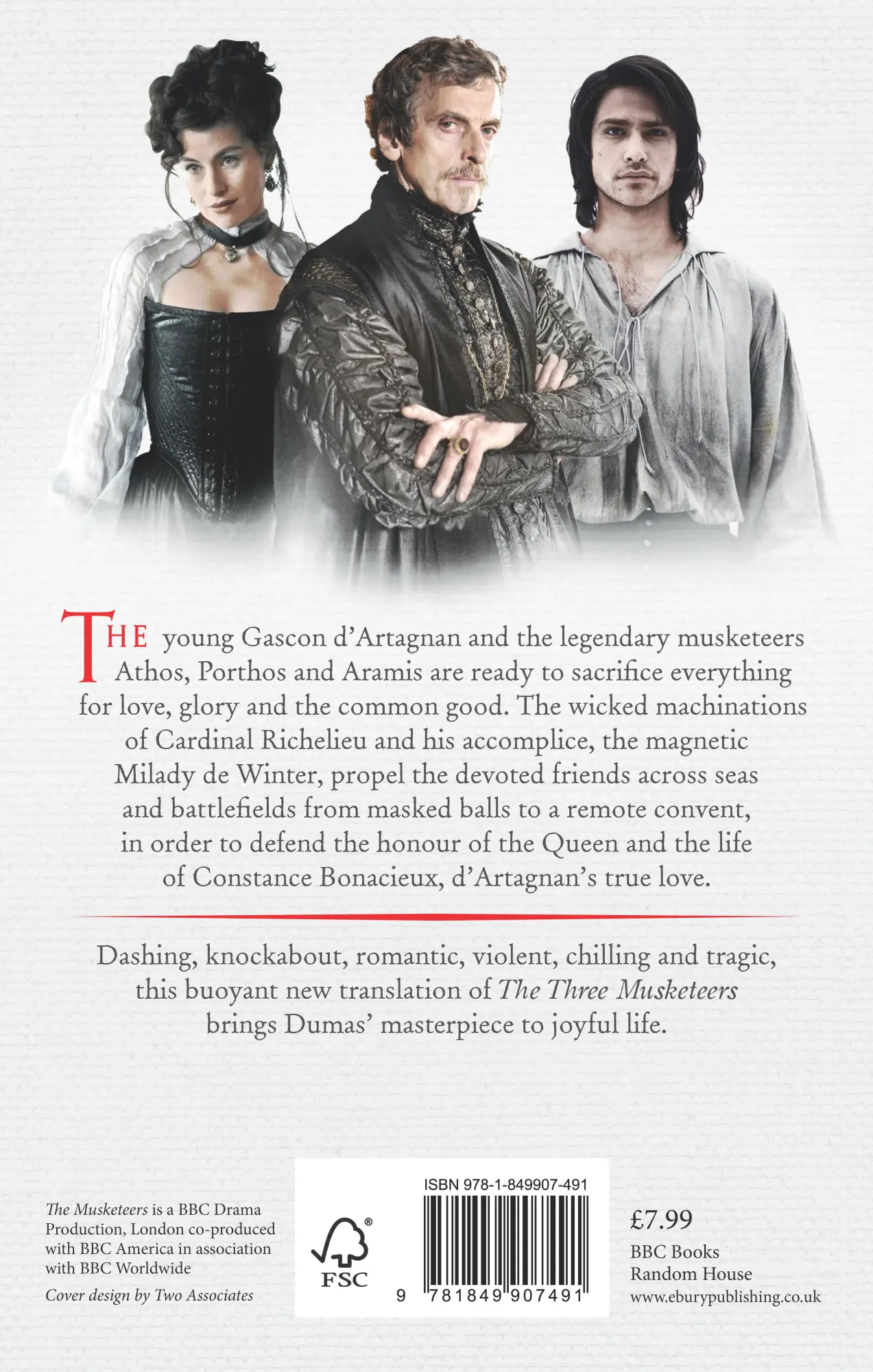 Rückseite: 9781849907491 | The Three Musketeers | Alexandre Dumas | Taschenbuch | Englisch | 2014