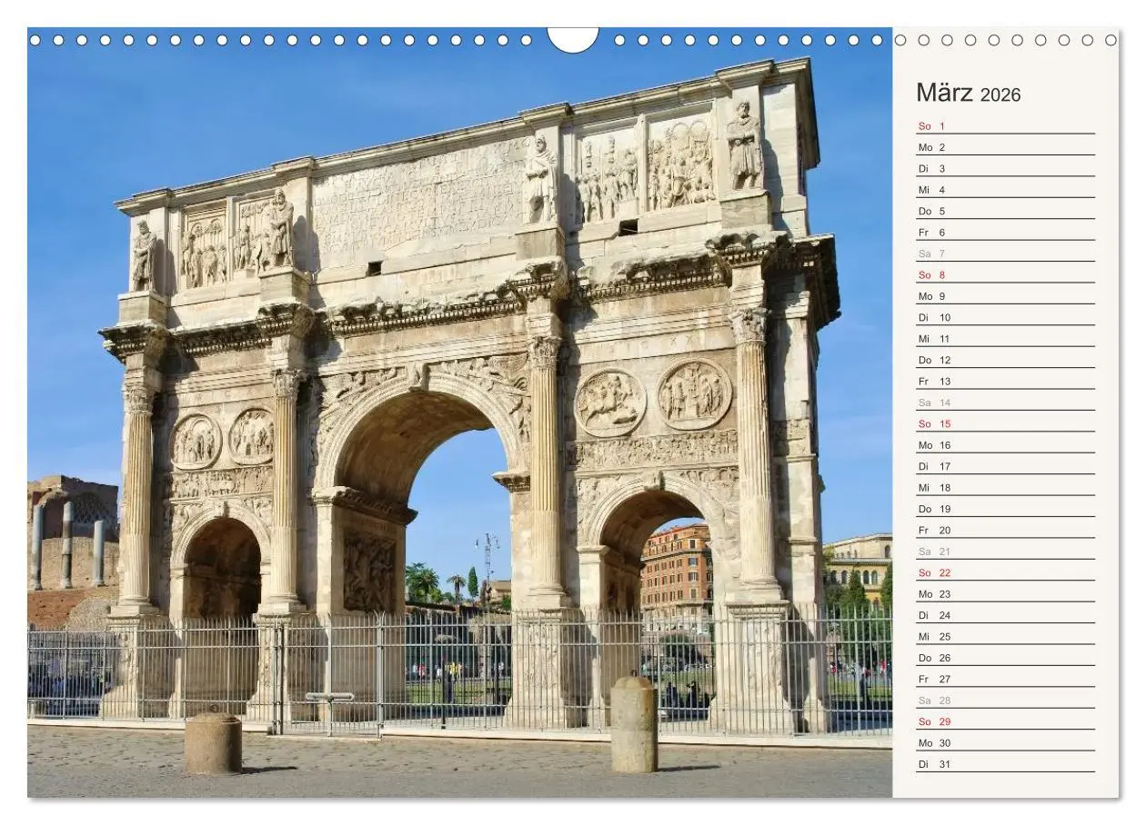 Bild: 9783457977491 | Rom - Die Ewige Stadt (Wandkalender 2026 DIN A3 quer), CALVENDO...
