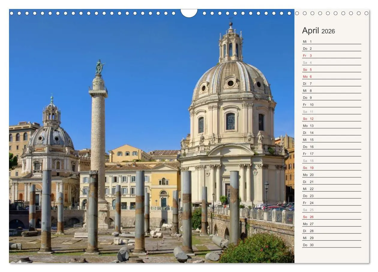 Bild: 9783457977491 | Rom - Die Ewige Stadt (Wandkalender 2026 DIN A3 quer), CALVENDO...