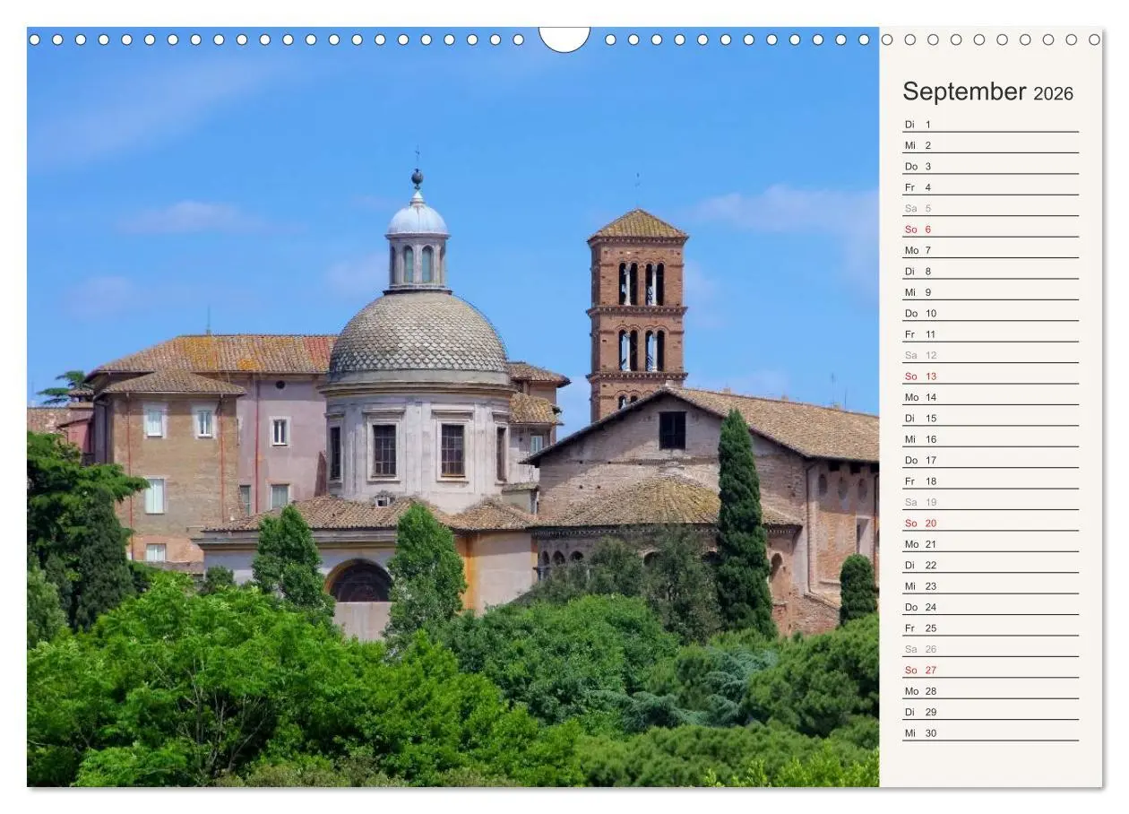 Bild: 9783457977491 | Rom - Die Ewige Stadt (Wandkalender 2026 DIN A3 quer), CALVENDO...