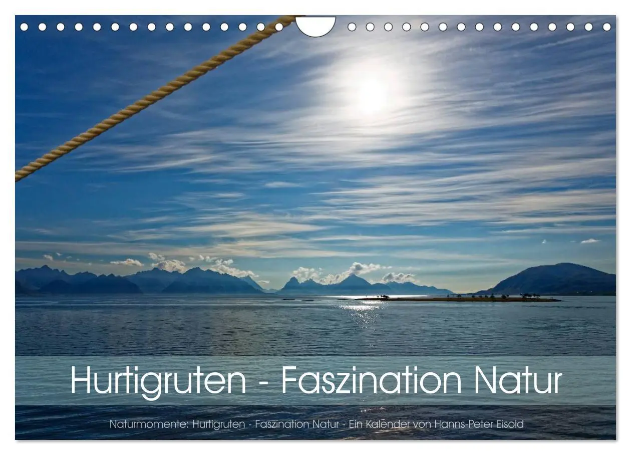 Cover: 9783516067491 | Hurtigruten - Faszination Natur (Wandkalender 2026 DIN A4 quer),...