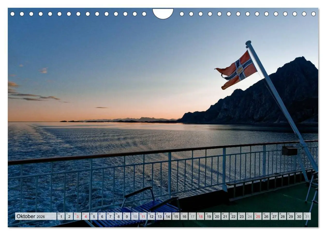 Bild: 9783516067491 | Hurtigruten - Faszination Natur (Wandkalender 2026 DIN A4 quer),...