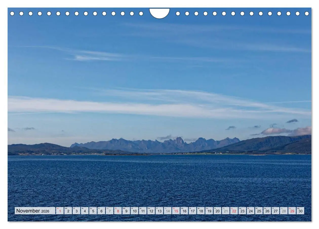Bild: 9783516067491 | Hurtigruten - Faszination Natur (Wandkalender 2026 DIN A4 quer),...