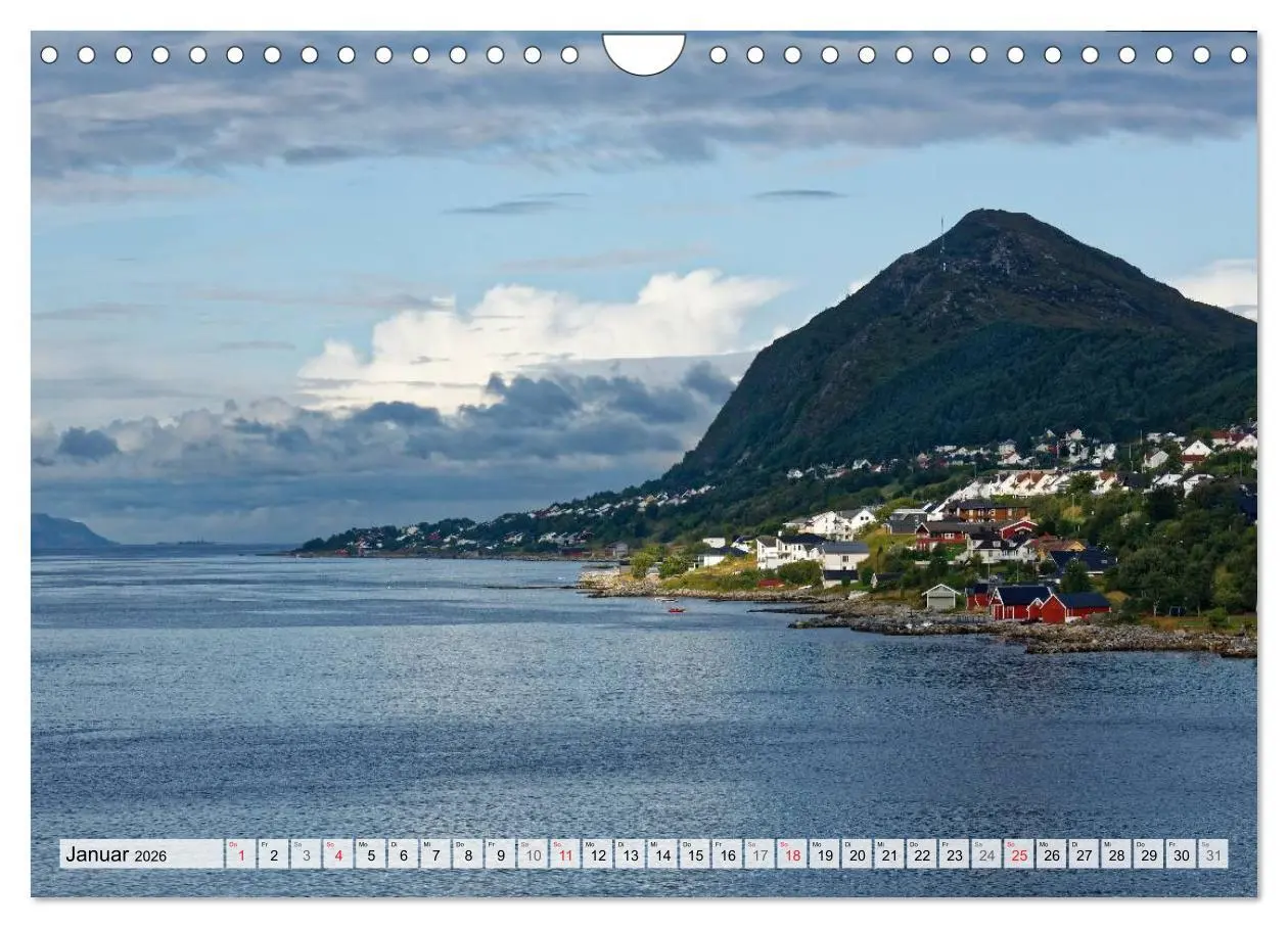 Bild: 9783516067491 | Hurtigruten - Faszination Natur (Wandkalender 2026 DIN A4 quer),...