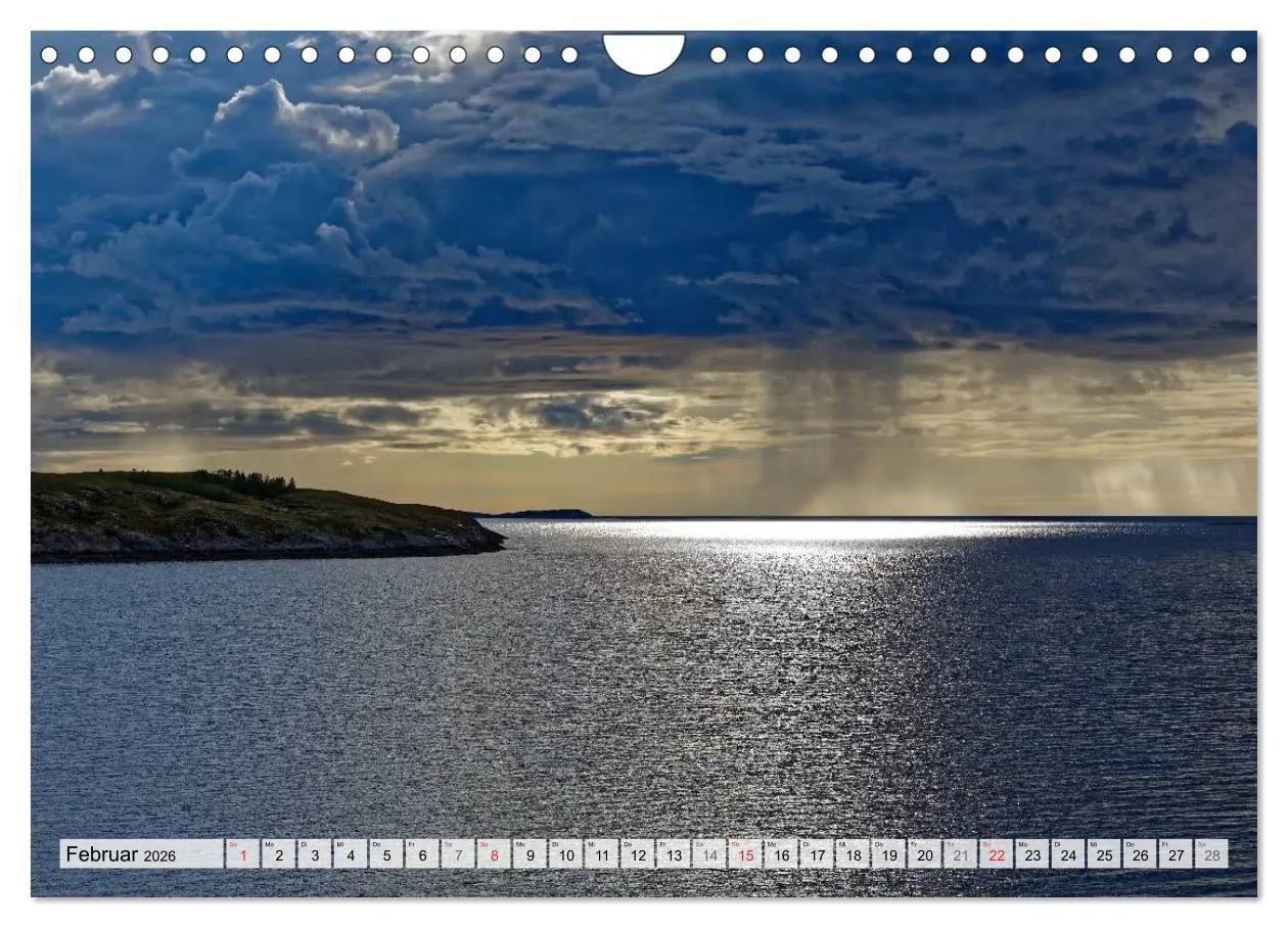 Bild: 9783516067491 | Hurtigruten - Faszination Natur (Wandkalender 2026 DIN A4 quer),...