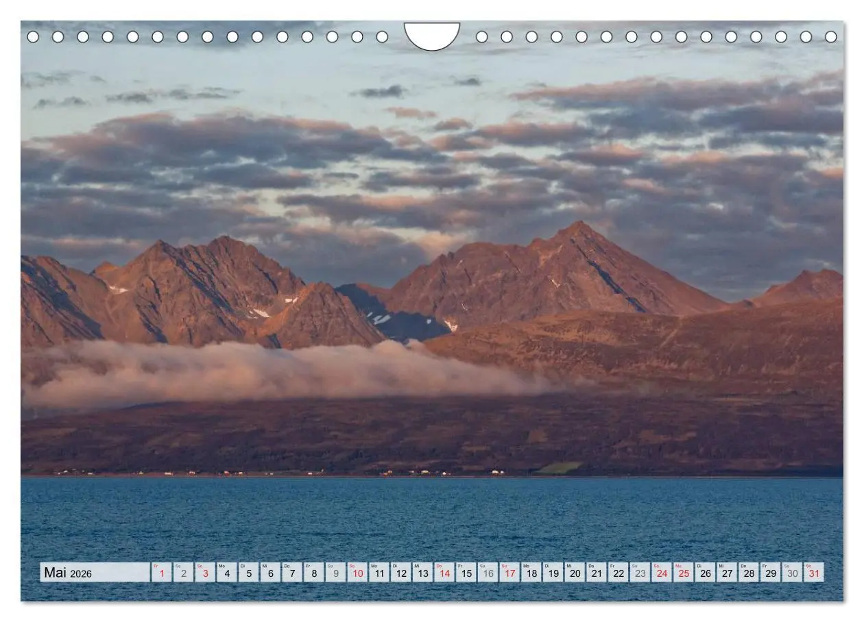 Bild: 9783516067491 | Hurtigruten - Faszination Natur (Wandkalender 2026 DIN A4 quer),...