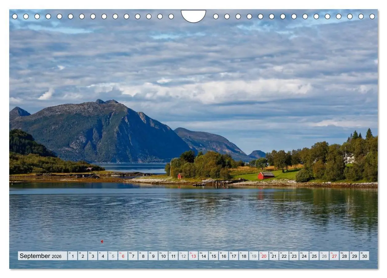 Bild: 9783516067491 | Hurtigruten - Faszination Natur (Wandkalender 2026 DIN A4 quer),...