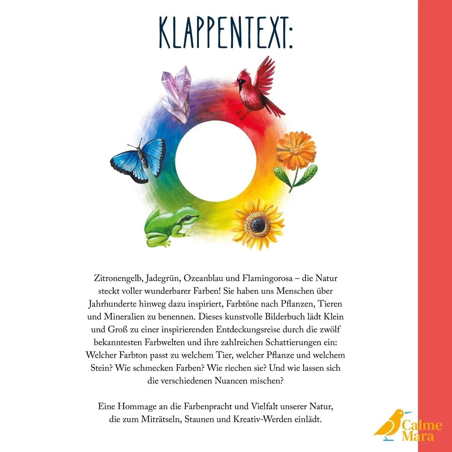Bild: 9783948877491 | So bunt ist die Natur! | Jana Sedlácková (u. a.) | Buch | 40 S. | 2024